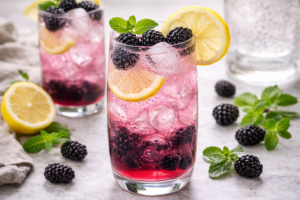 Blackberry Lemon Fizz