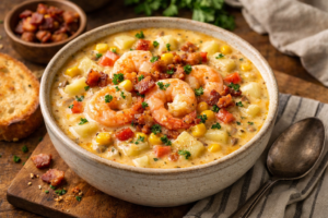 Creamy Shrimp and Corn Chowder