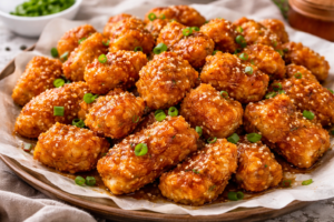 Crispy Honey Garlic Chicken