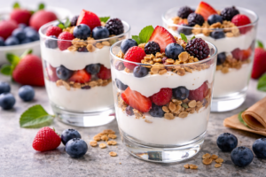 Greek Yogurt Berry Parfait